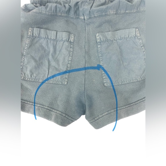 Ulla Johnson Blue Owen Puff Sleeve Jumpsuit Romper XS resort wear vacation FLAWS - Picture 14 of 14